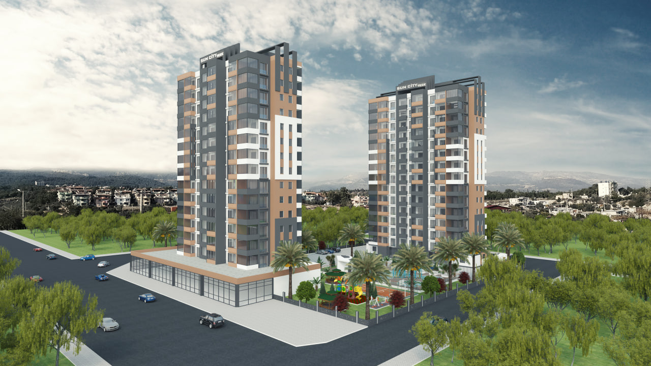 SUN CİTY 2 / 2+1 / Mersin, Tece  proje görseli