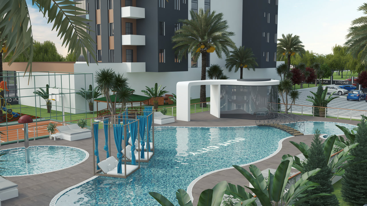 SUN CİTY 2 / 2+1 / Mersin, Tece  proje görseli