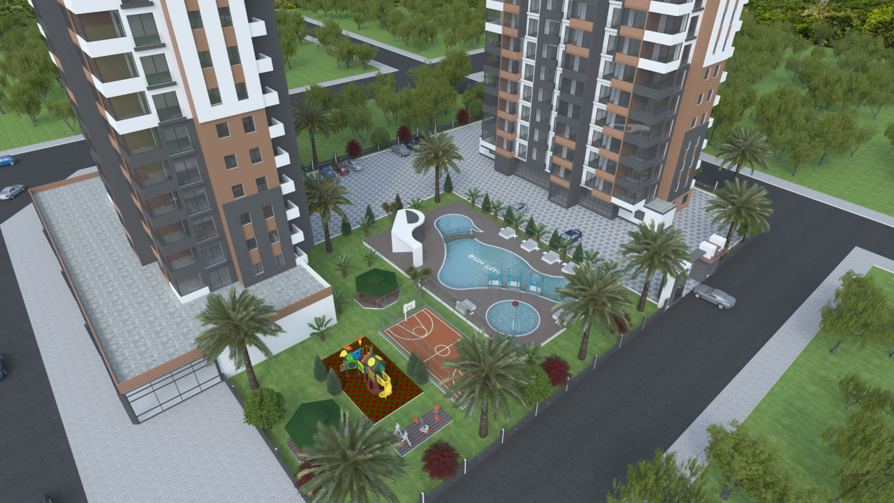 SUN CİTY 2 / 2+1 / Mersin, Tece  proje görseli