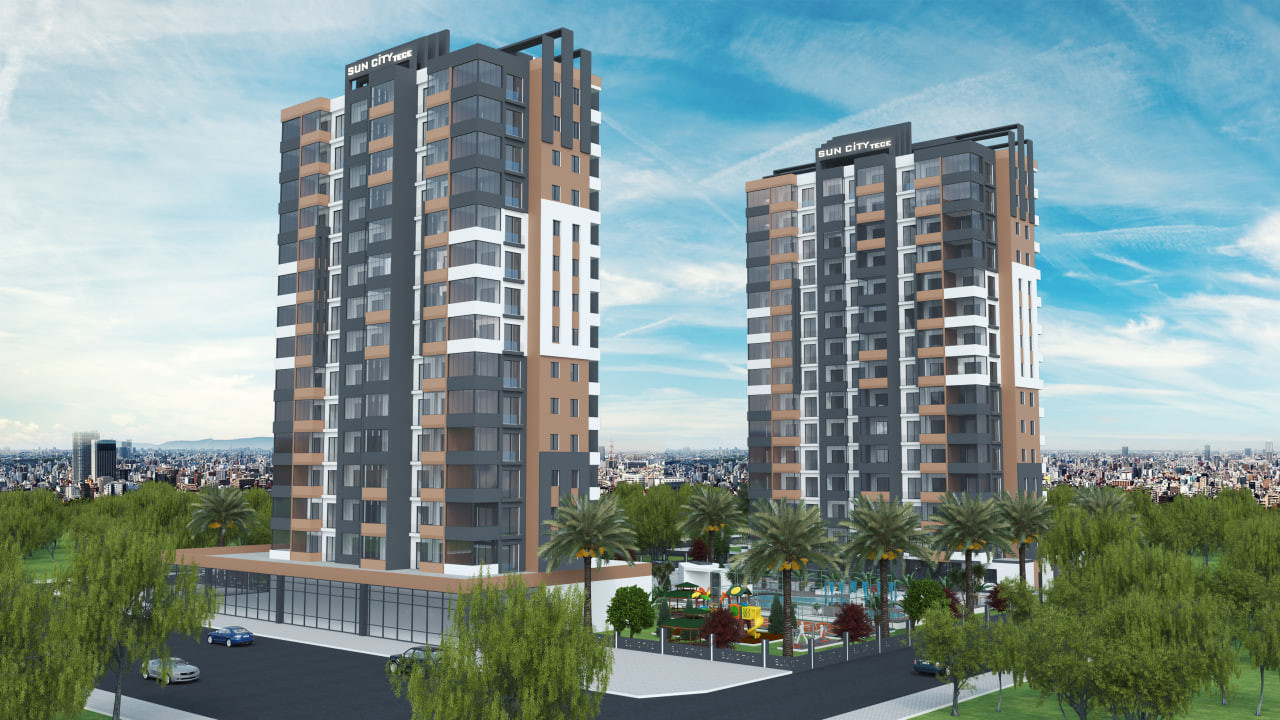 SUN CİTY 2 / 2+1 / Mersin, Tece  proje görseli