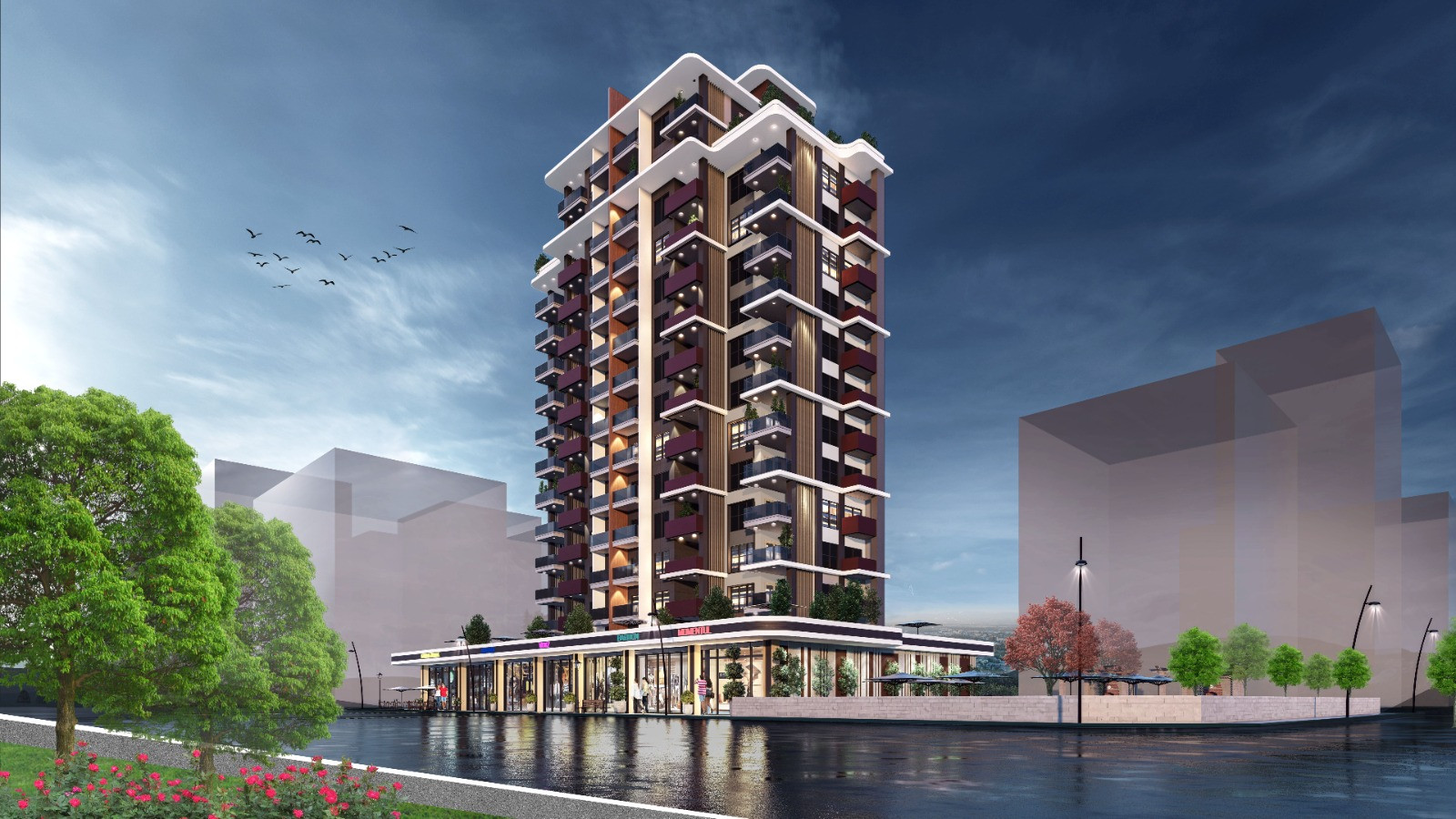 Royal Terrace / 2+1 / Mezitli  proje görseli
