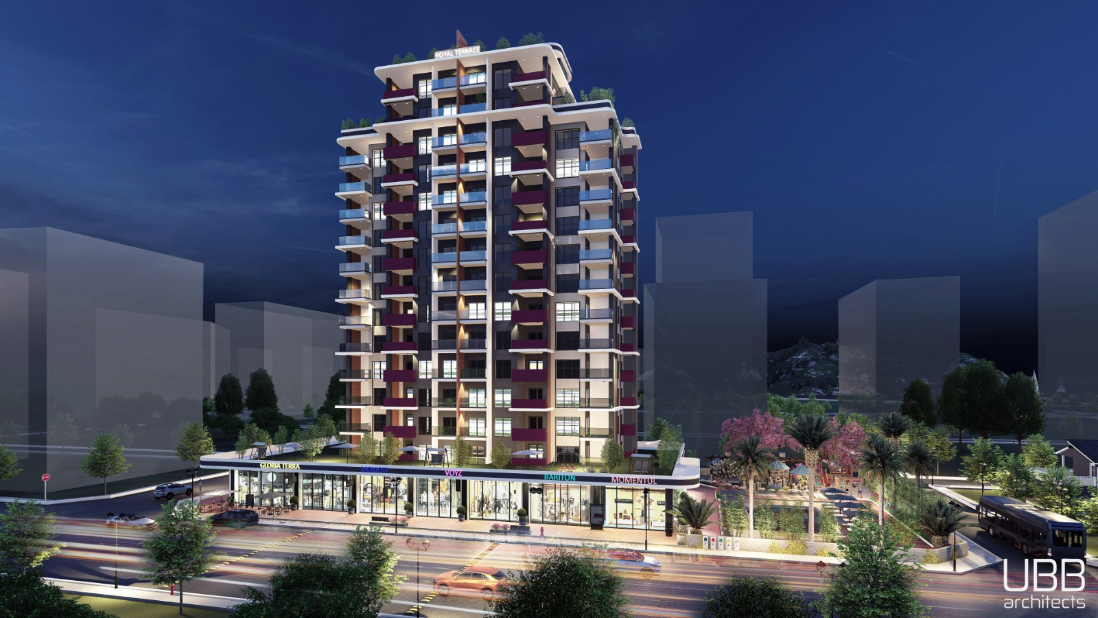 Royal Terrace / 2+1 / Mezitli  proje görseli