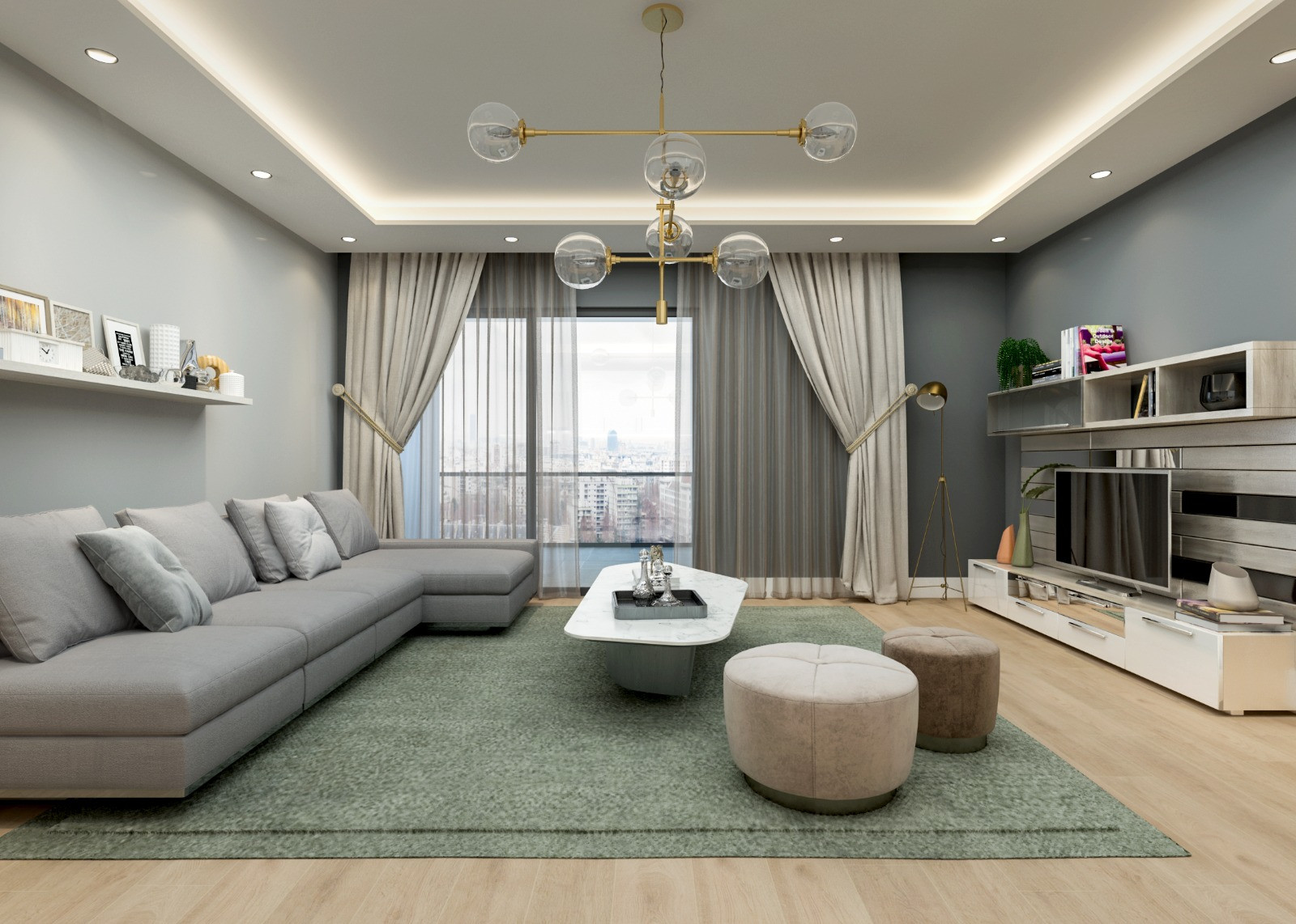 Royal Terrace / 2+1 / Mezitli  proje görseli
