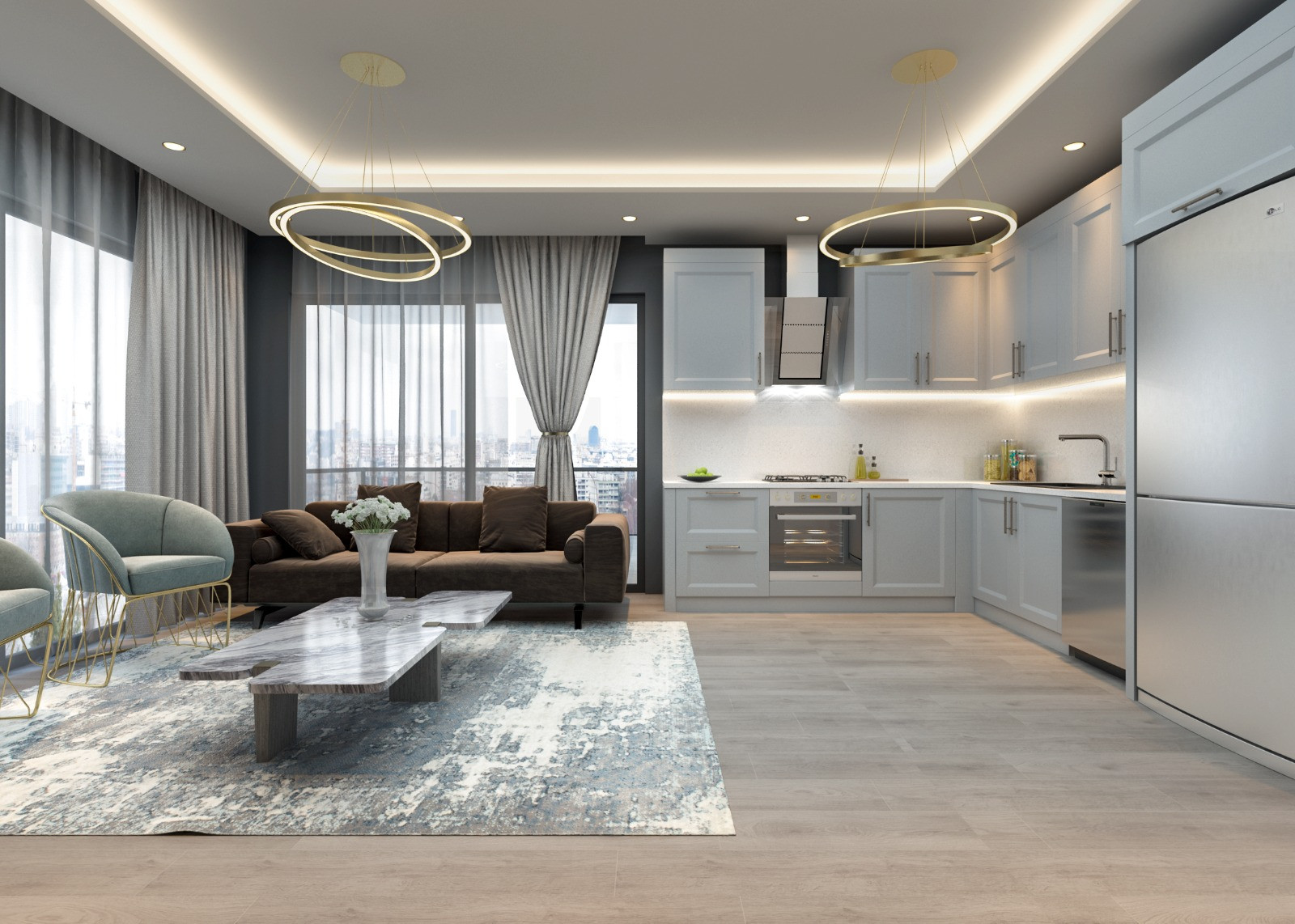 Royal Terrace / 2+1 / Mezitli  proje görseli