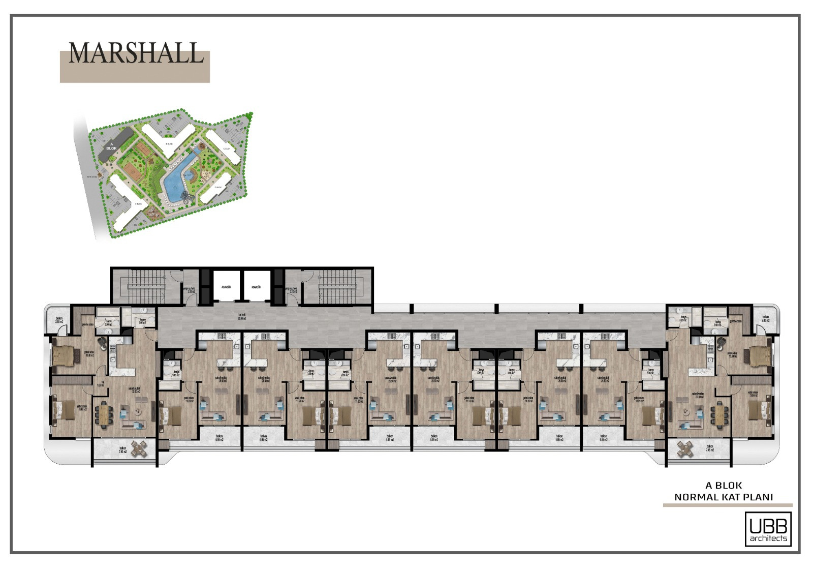 Tömük Marshall'da Satılık 1+1 Daire – Tömük, Erdemli  proje görseli