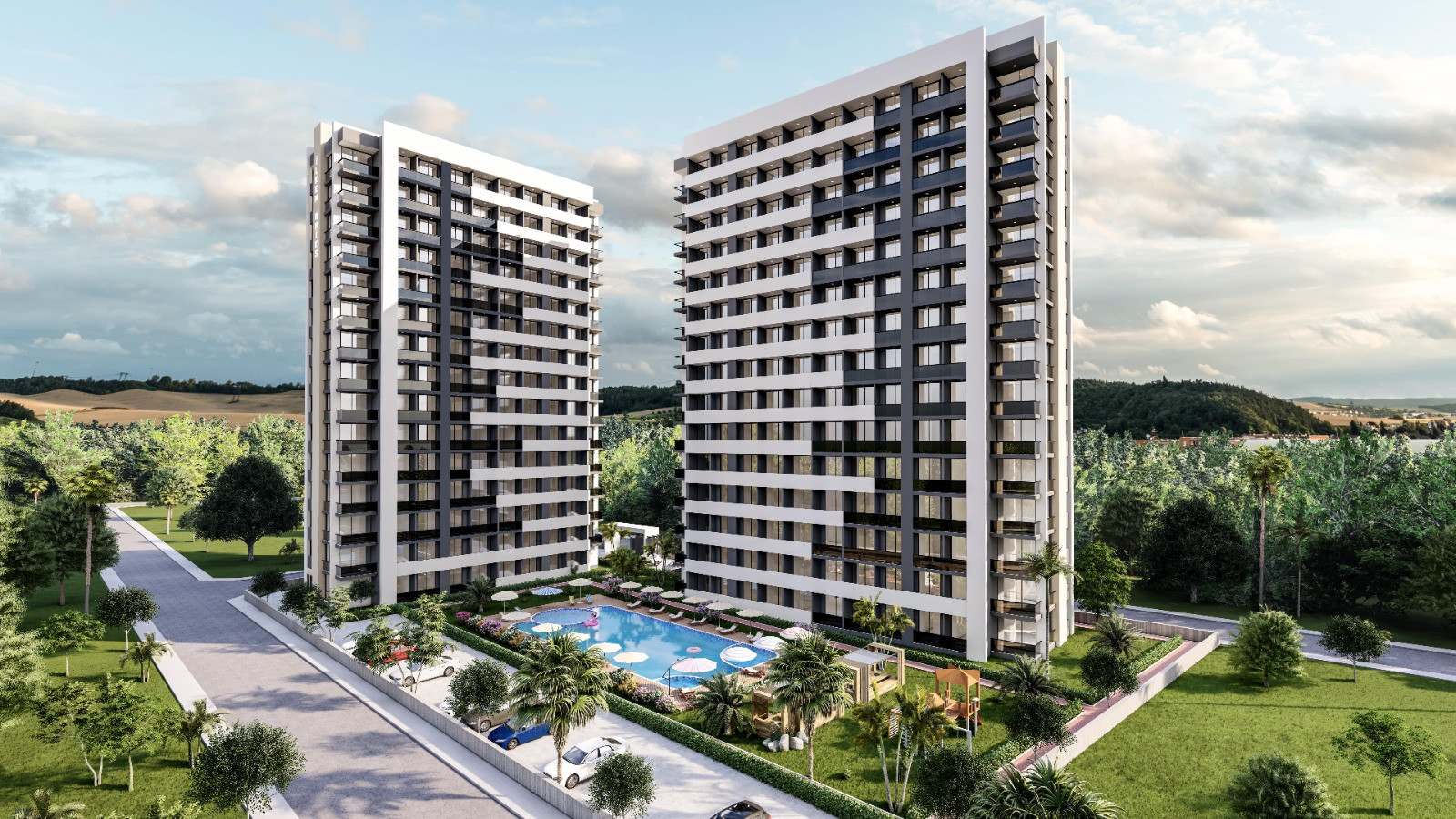 İlkem Oniks / 1+1 / Erdemli, Arpaçbahşiş  proje görseli