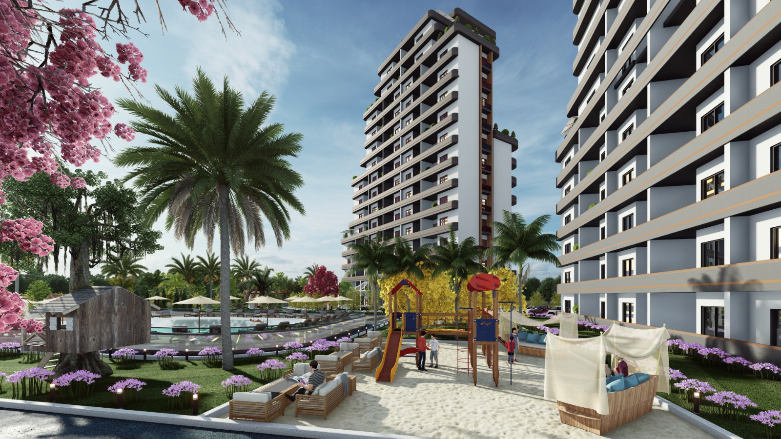 İlkem Miami / 1+1 / Mezitli, Soli  proje görseli