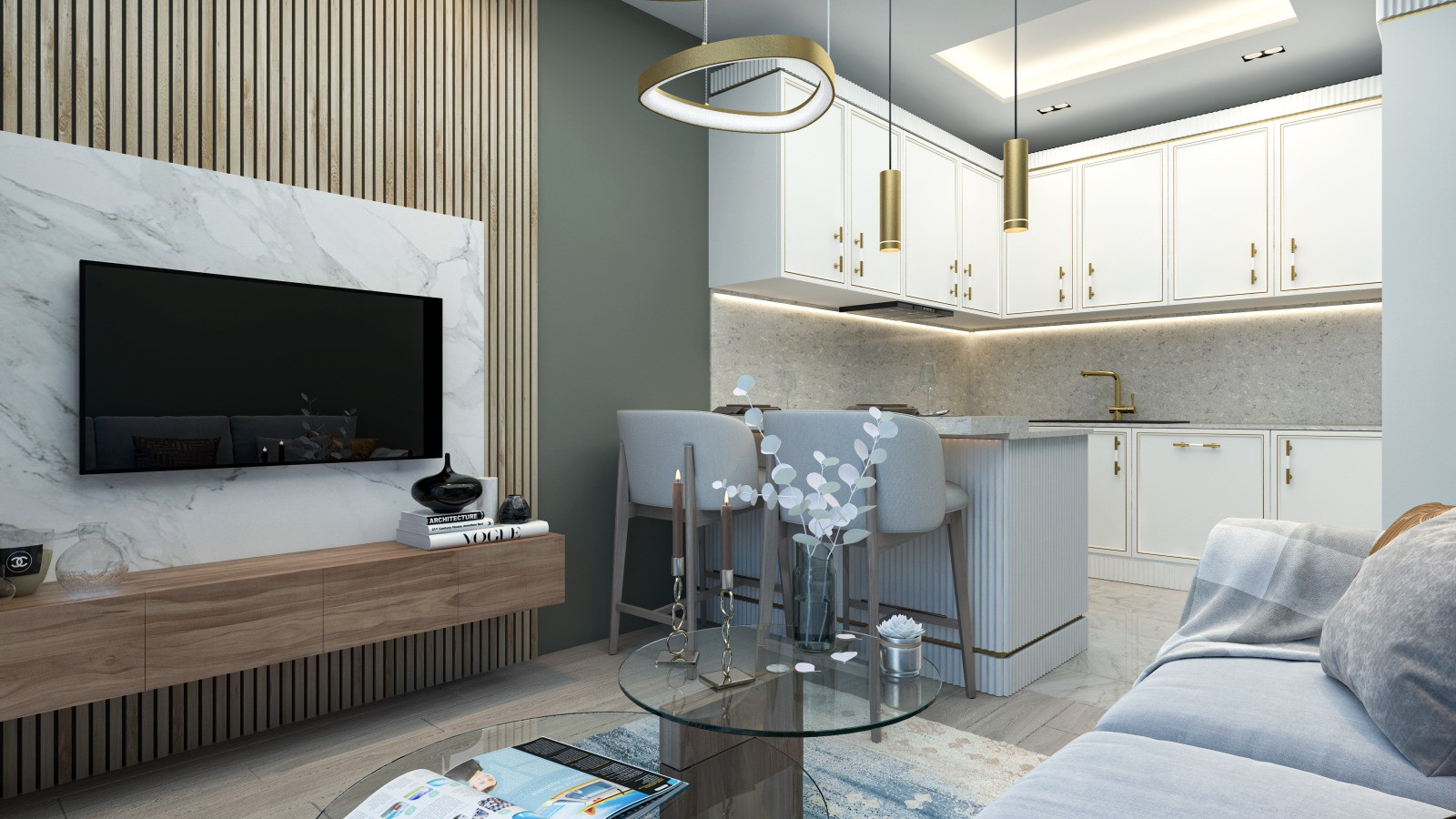 İlkem Miami / 1+1 / Mezitli, Soli  proje görseli
