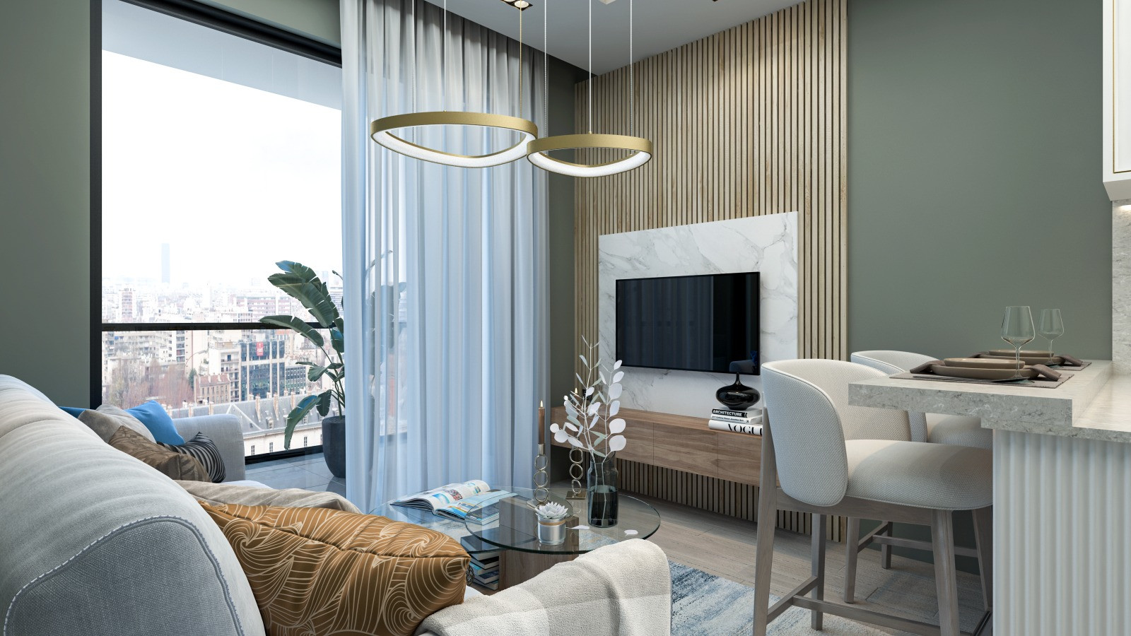 İlkem Miami / 1+1 / Mezitli, Soli  proje görseli