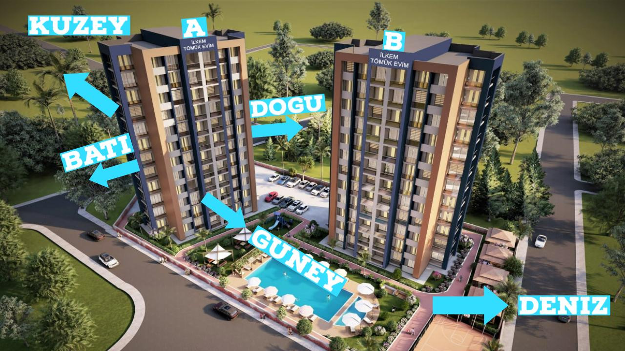İlkem Evim / 2+1 / Erdemli, Tömük  proje görseli