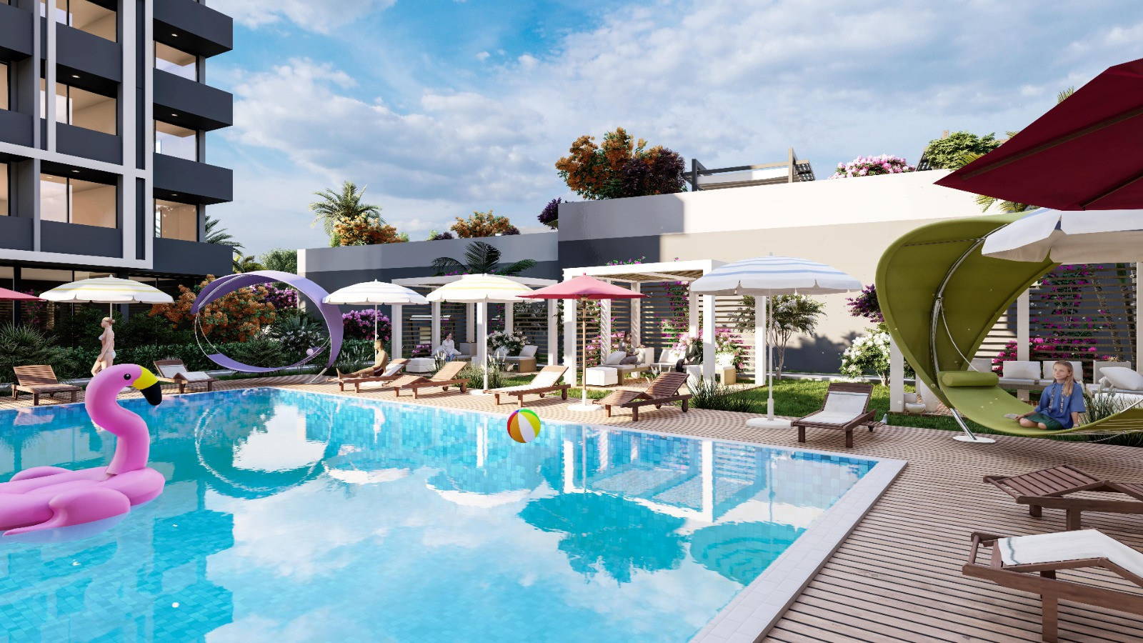 İlkem Eagle Terrace / 1+1 / Erdemli, Arpaçbahşiş  proje görseli