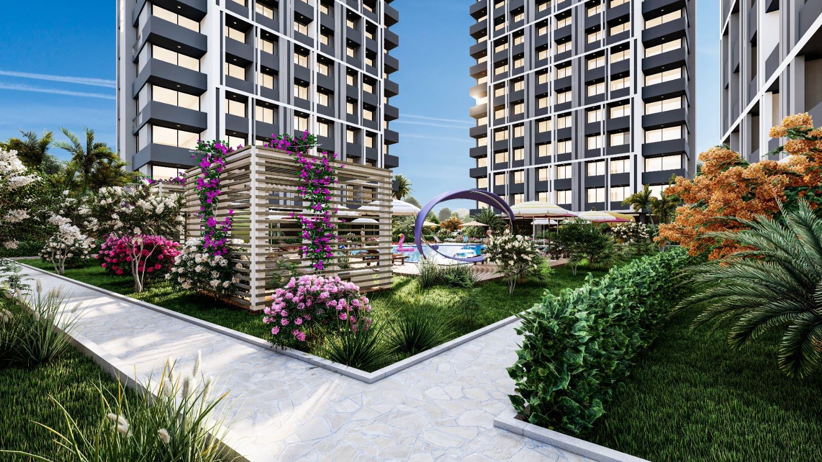 İlkem Eagle Terrace / 1+1 / Erdemli, Arpaçbahşiş  proje görseli