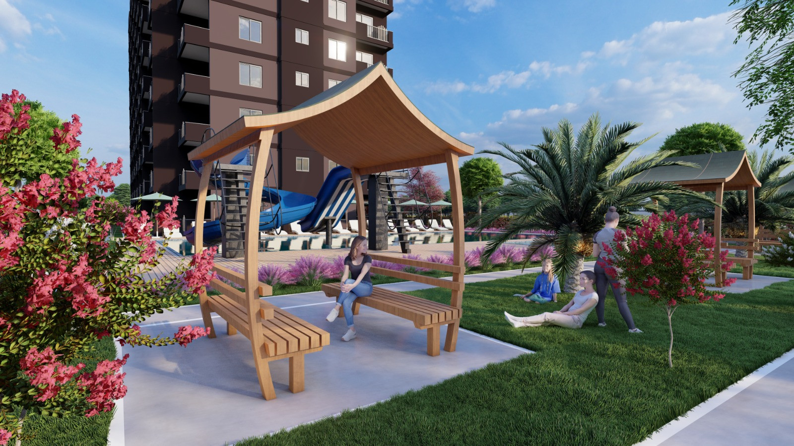 Sun Maria Resort / 1+1 / Erdemli, Çeşmeli  proje görseli