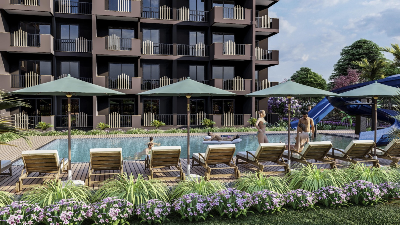 Sun Maria Holiday / 1+1 / Erdemli, Çeşmeli  proje görseli