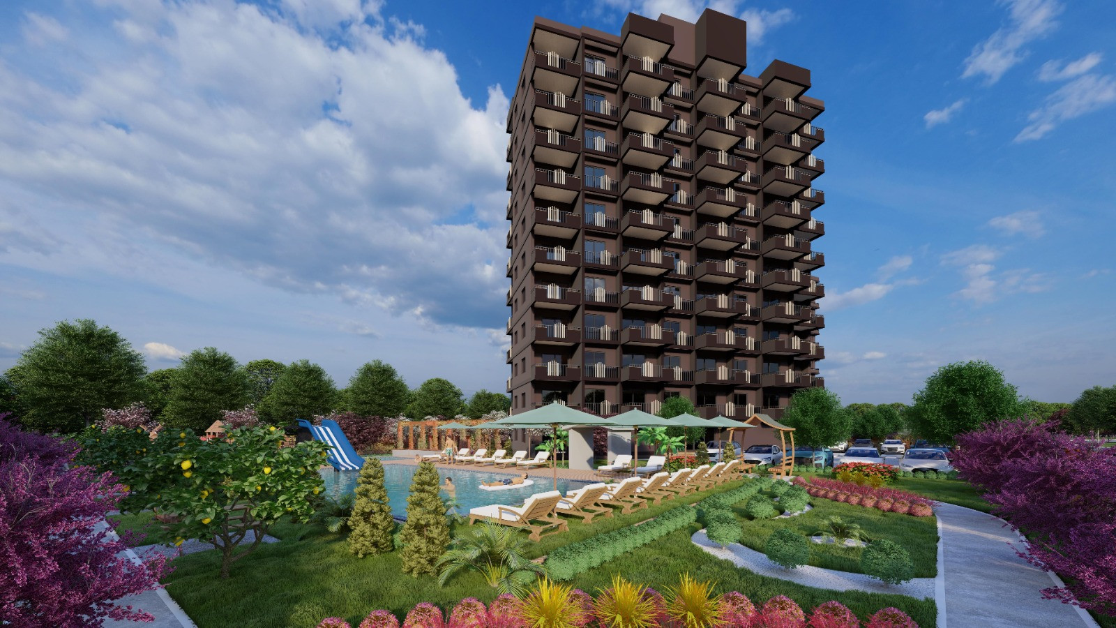 Sun Maria 1 / 1+1/ Erdemli, Çeşmeli  proje görseli