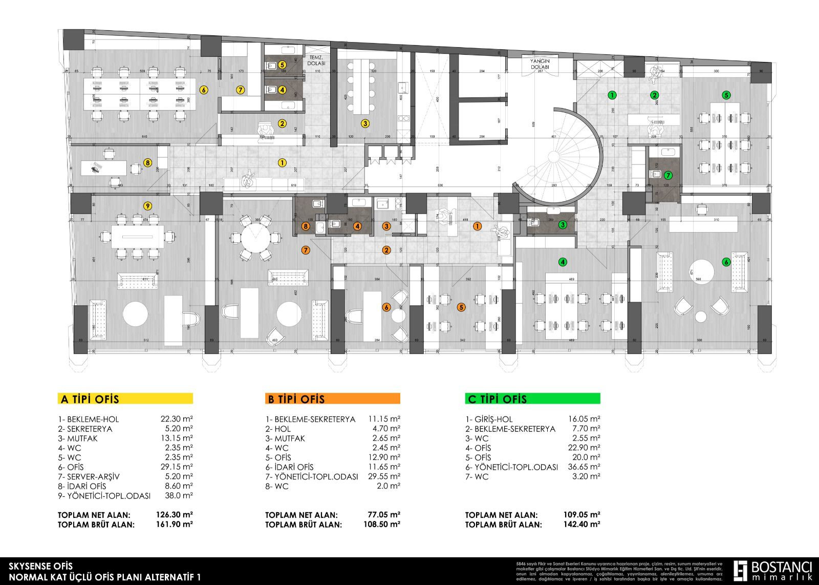Sky Sense Office / F Tipi Ofis / Mersin, Merkez  proje görseli