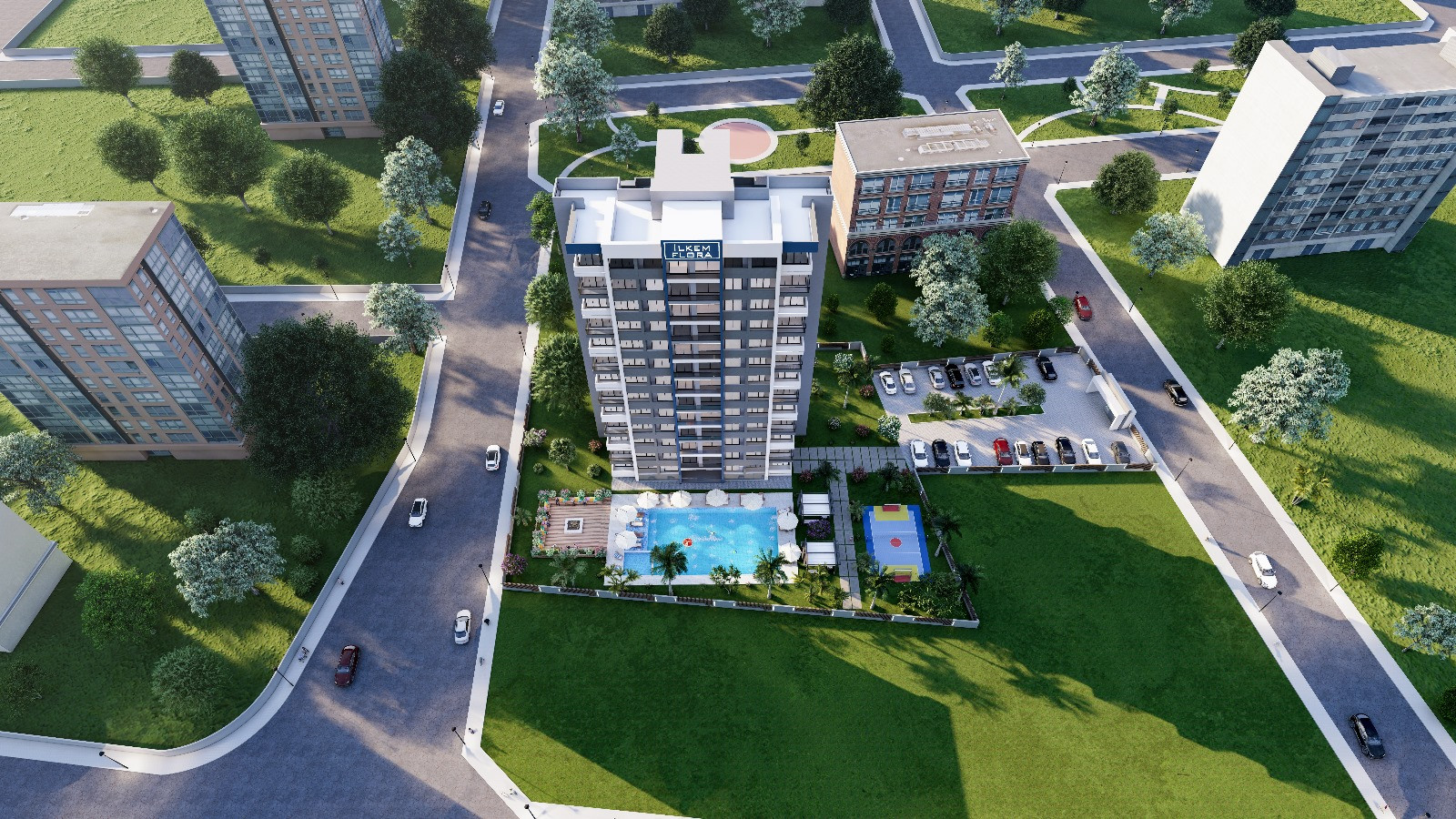 İlkem Flora / 1+1 / Mersin, Yenişehir  proje görseli