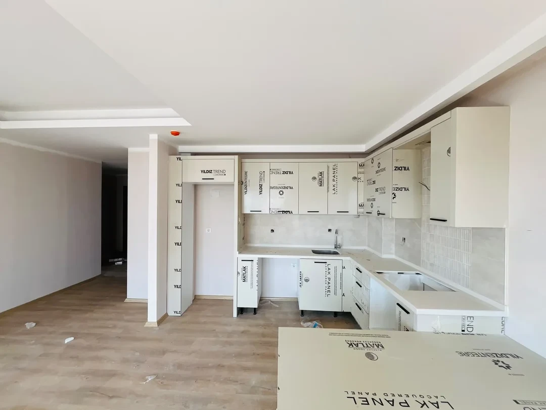Tömük Marshall 3+1 salon ve açık mutfak