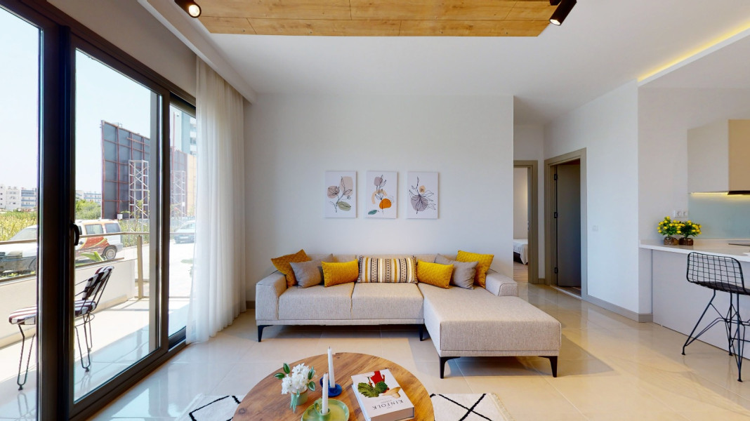 MB Azure Resort / 2+1 Bahçe Katı / Tece